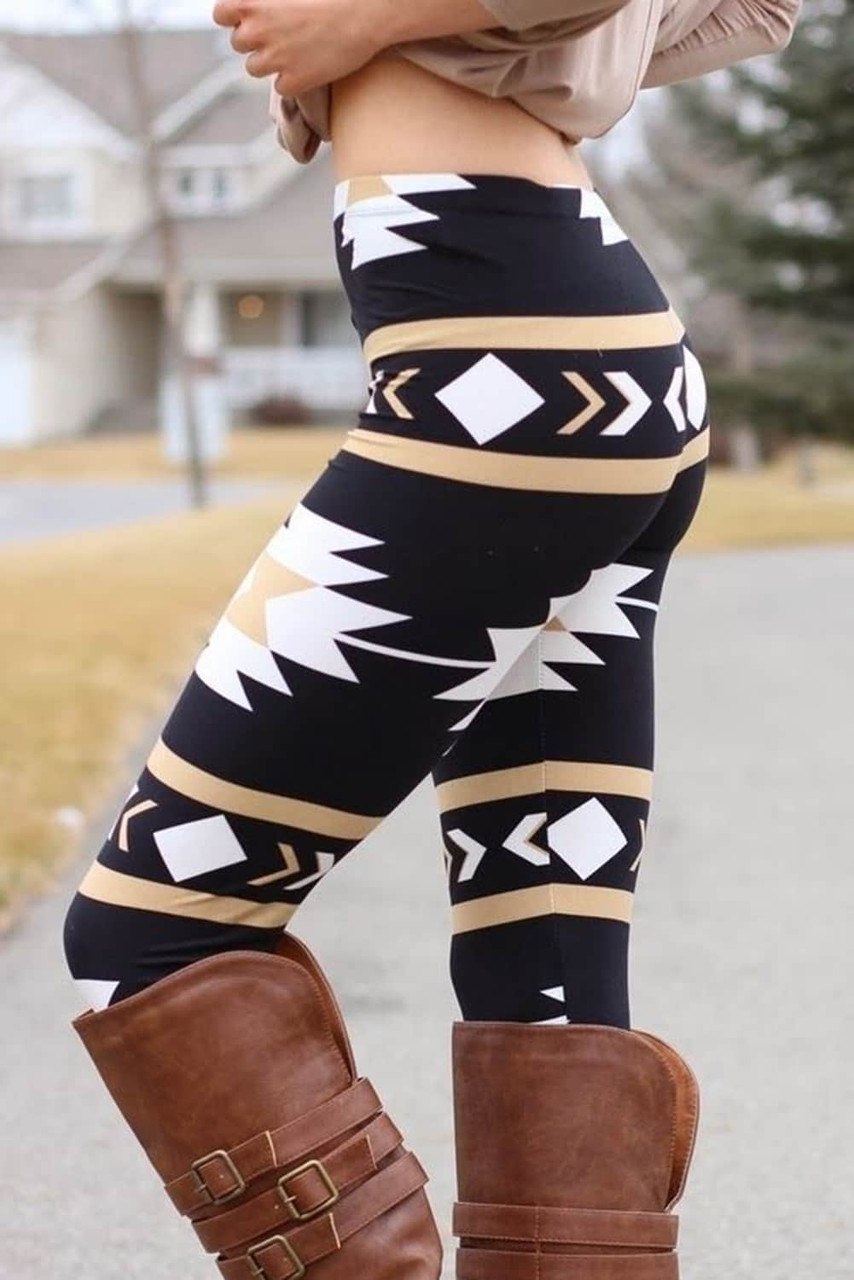 Country Western Style Leggings Cowgirl Outfit High Waist Print Leggings |  eBay