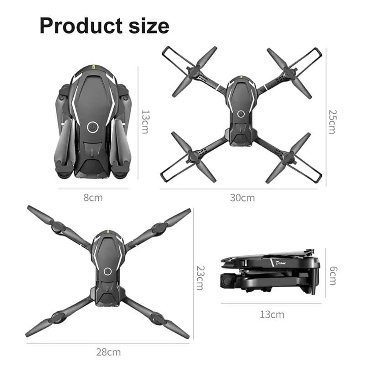 V88 Drone 8K Professional HD Aerial Dual-Camera Omnidirectional Obstacle Avoidance Drone Quadcopter 5000M