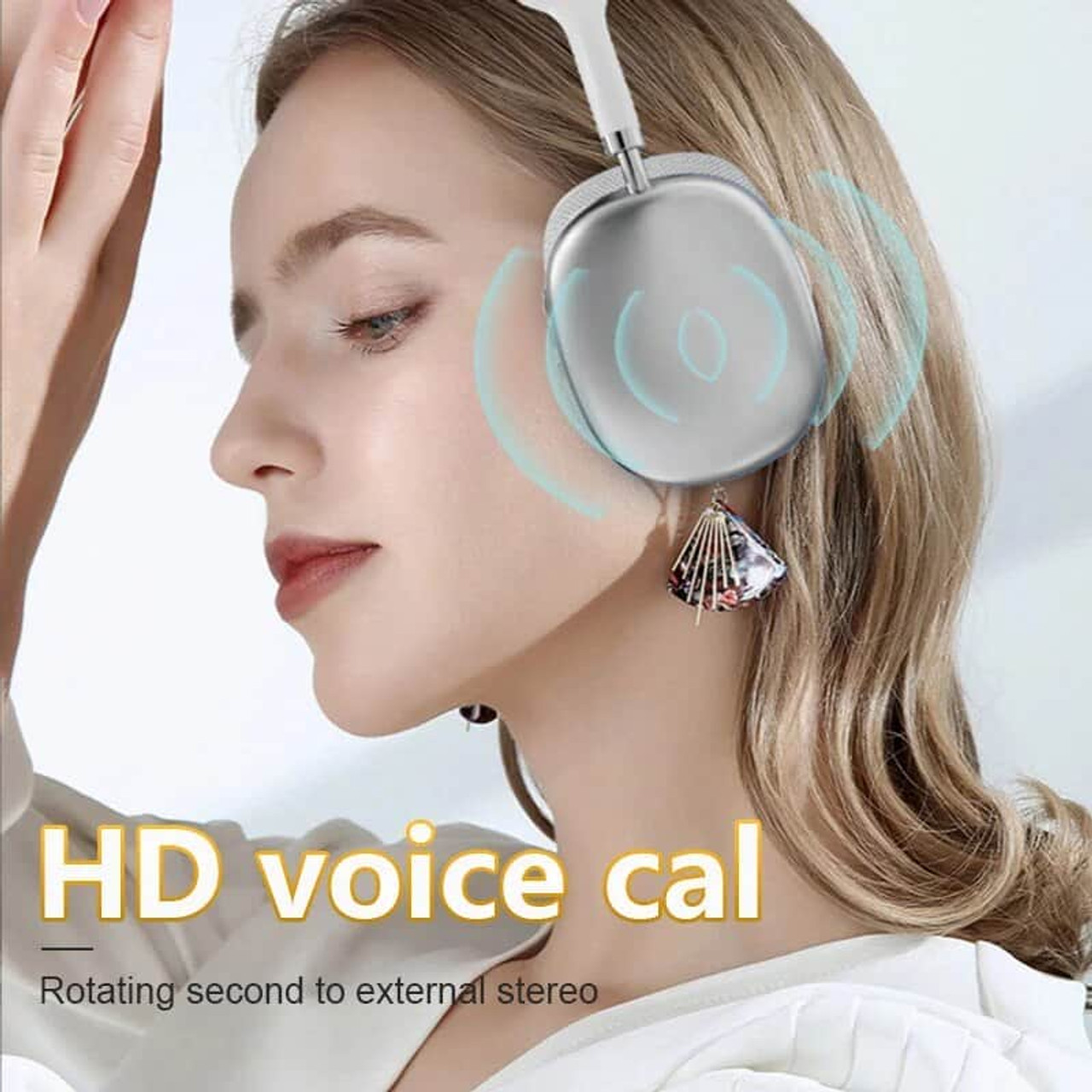 P9 Pro Max Wireless Bluetooth Headphones Noise Cancelling Mic Pods Over Ear Sports