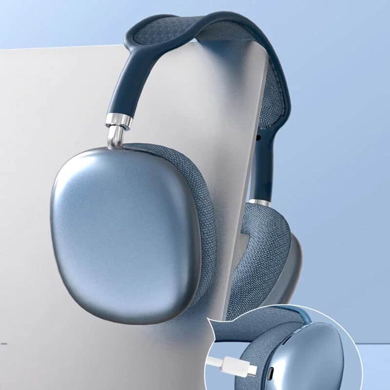 P9 Pro Max Wireless Bluetooth Headphones Noise Cancelling Mic Pods Over Ear Sports