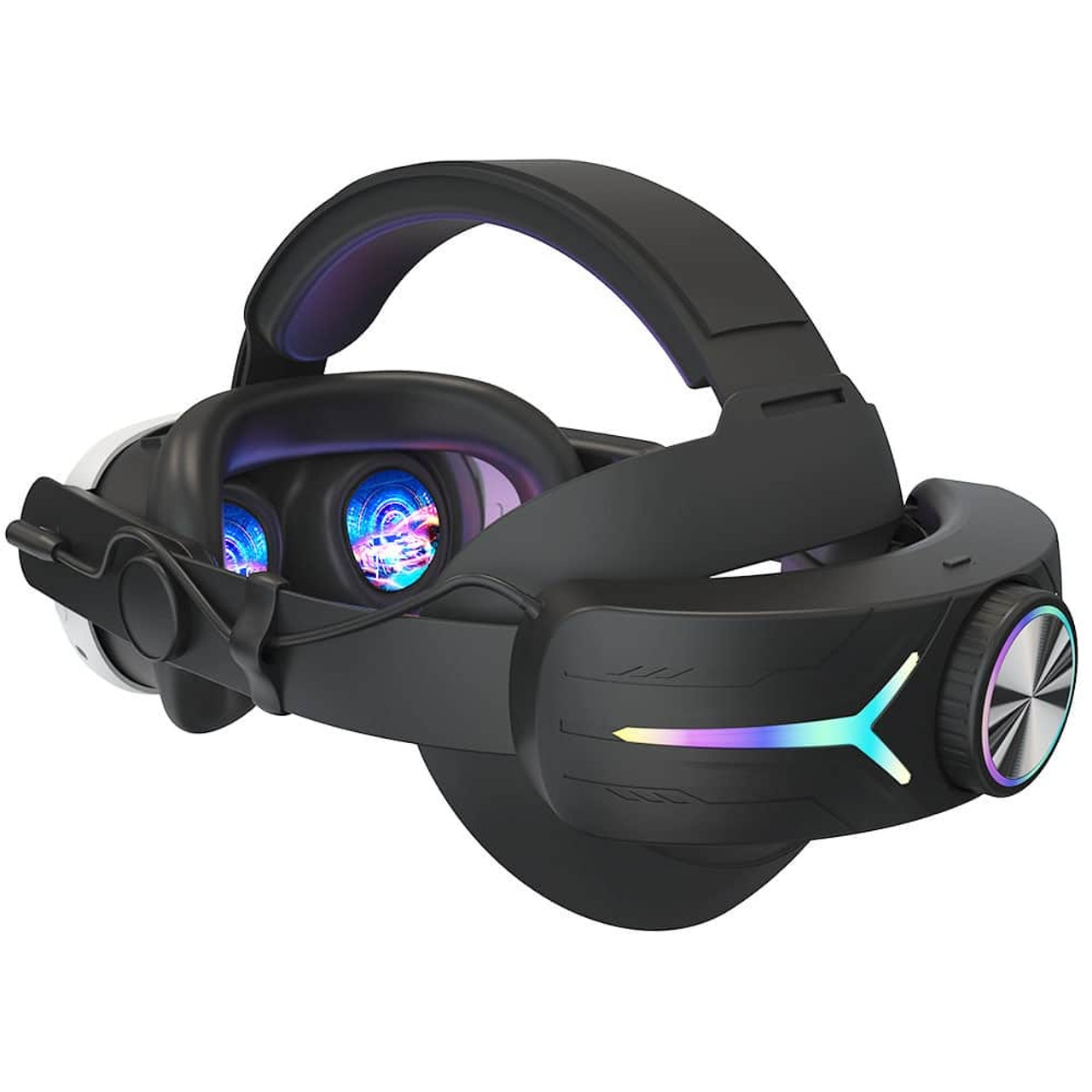 8000mAH Battery For Meta Oculus Quest 3 Head Strap Charging Headset VR RGB Accessories Elite Headstrap