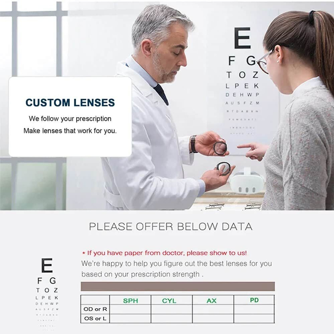 For Quest 3 Lens Myopia Anti-Blue Anti-Glare Glasses Magnetic Eyeglass Frame VR Prescription Lenses For Meta Quest 3 Accessories For Quest 3 Lens Myopia Anti-Blue Anti-Glare Glasses Magnetic Eyeglass Frame VR Prescription Lenses For Meta Quest 3 Accessories