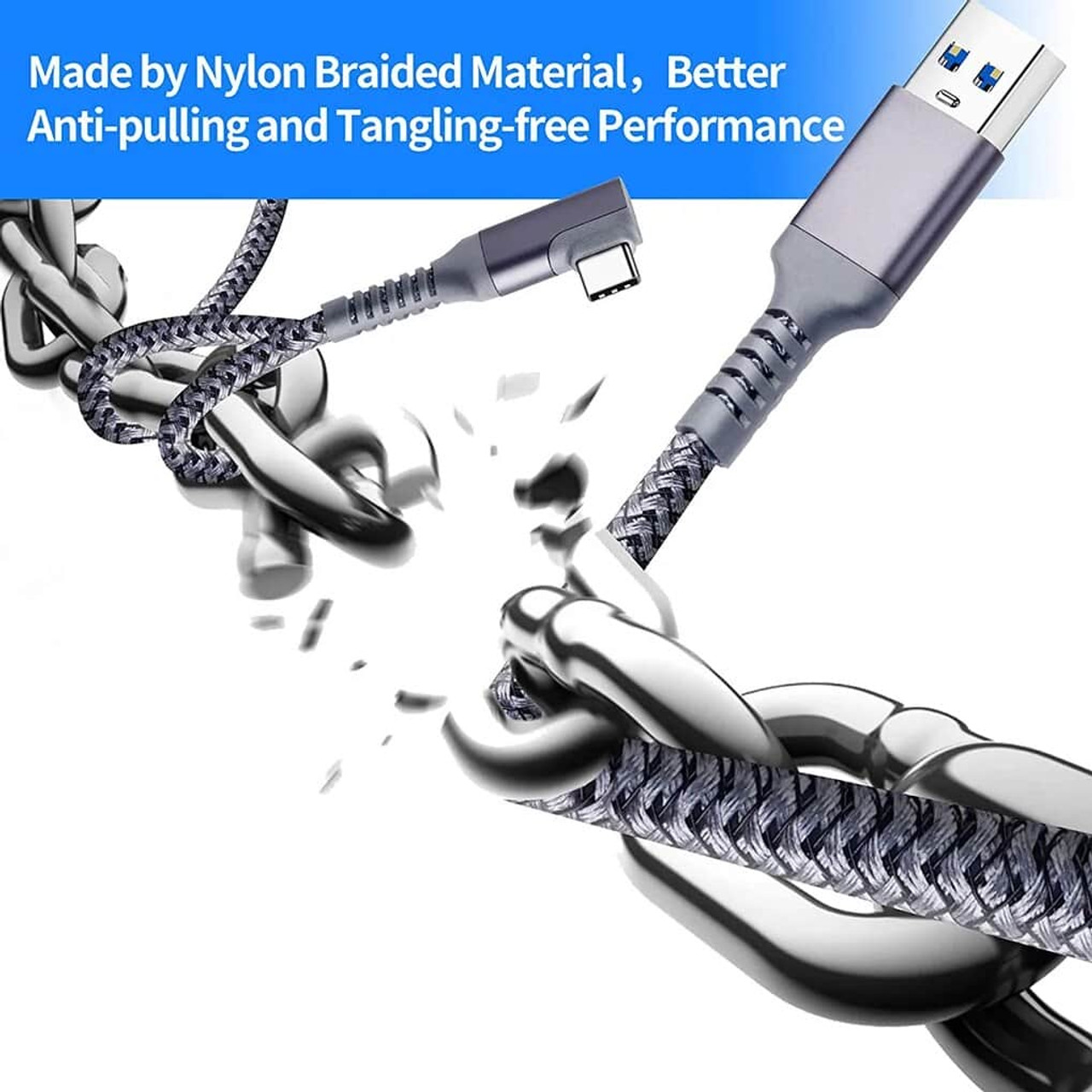 Accessories For Oculus Quest2 Quest 3 Cable Link Smart 3D Virtual Reality VR Glasses USB A To Type C Accessories For Oculus Quest2 Quest 3 Cable Link Smart 3D Virtual Reality VR Glasses USB A To Type C