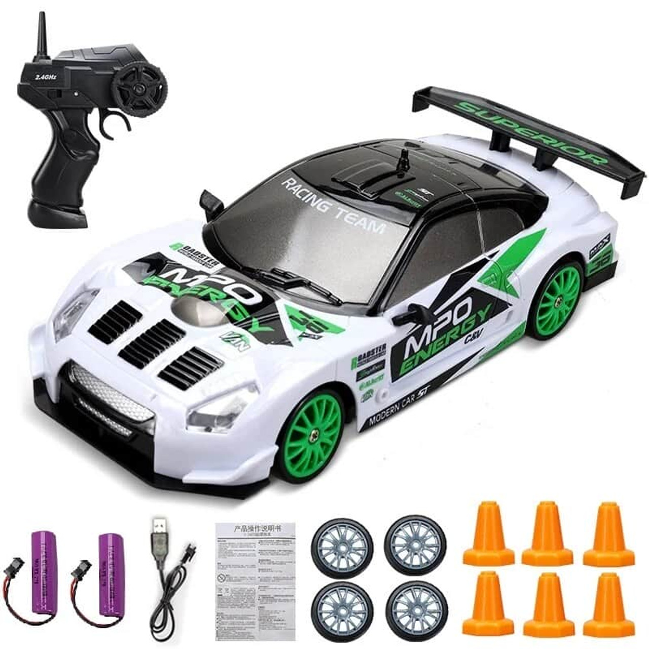 2.4G High speed Drift Rc Car 4WD Toy Remote Control AE86 Model GTR Vehicle Car RC Racing Cars Toy for Children Christmas Gifts 2.4G High speed Drift Rc Car 4WD Toy Remote Control AE86 Model GTR Vehicle Car RC Racing Cars Toy for Children Christmas Gifts