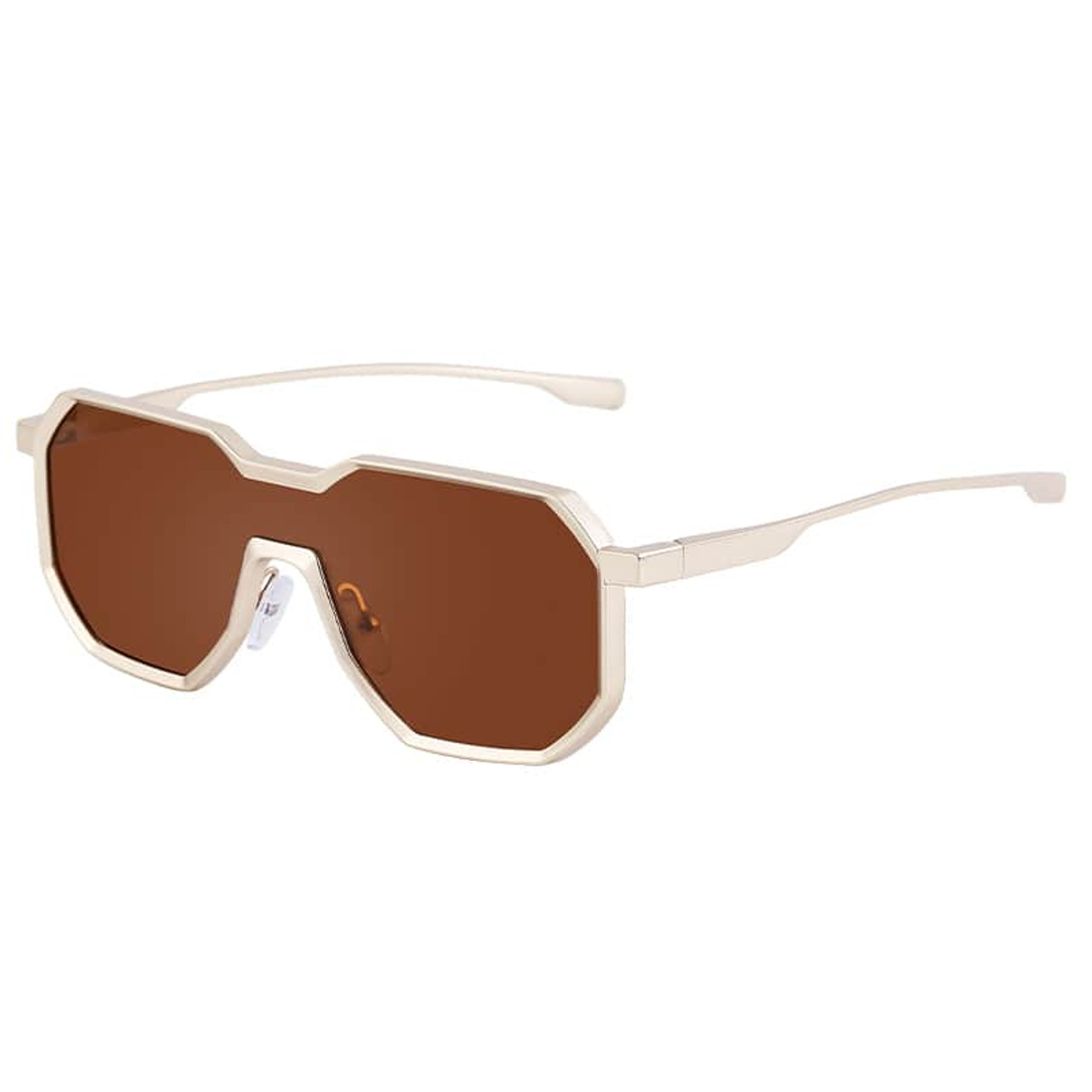 Retro Men's Sunglasses Cool One-piece