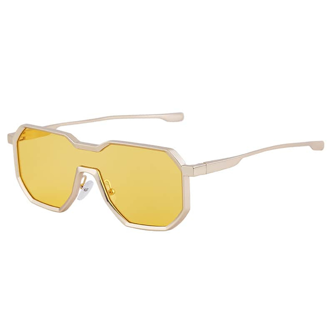 Retro Men's Sunglasses Cool One-piece