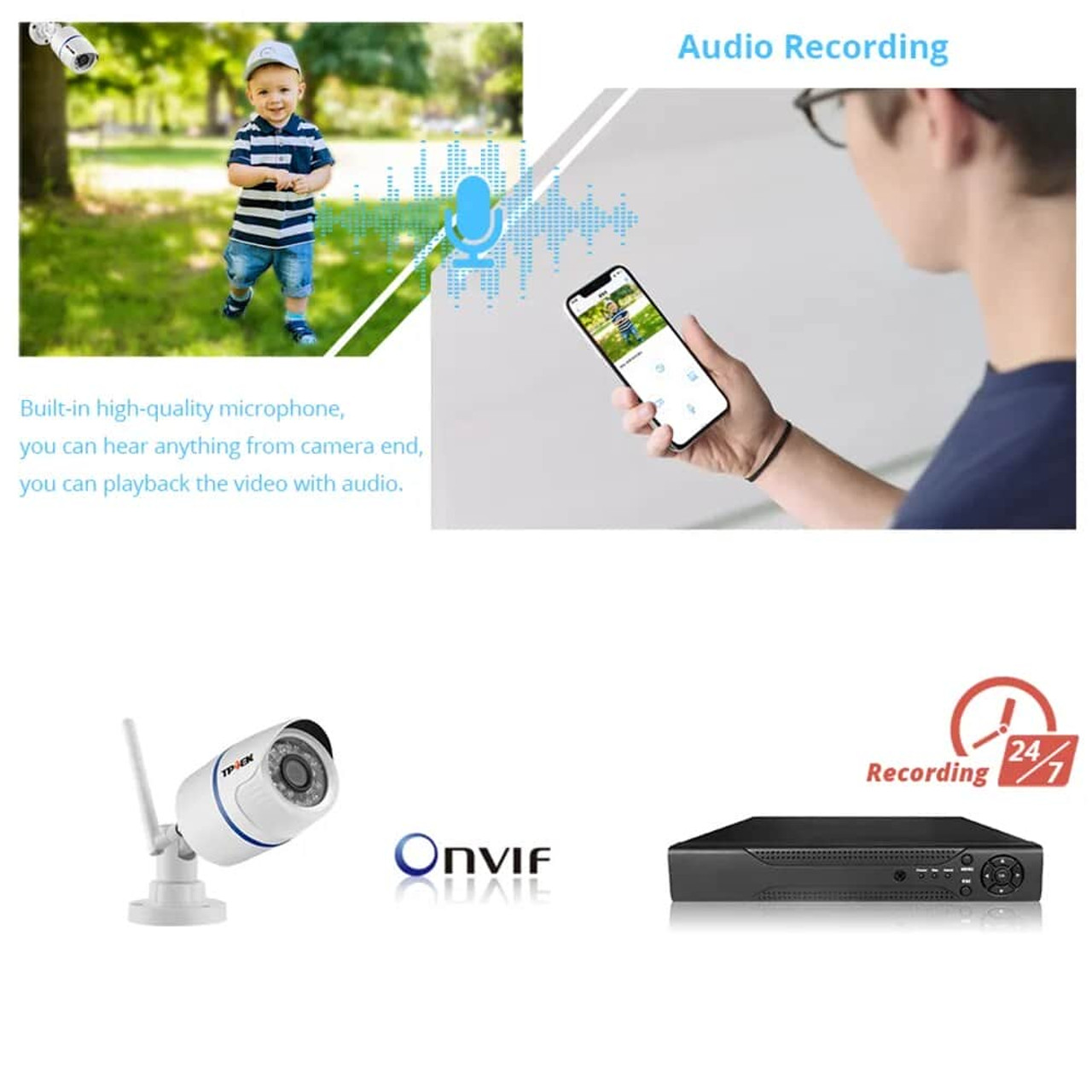 4MP 1080P IP Camera Outdoor WiFi Home Security Camera Wireless Surveillance Wi Fi Bullet Waterproof