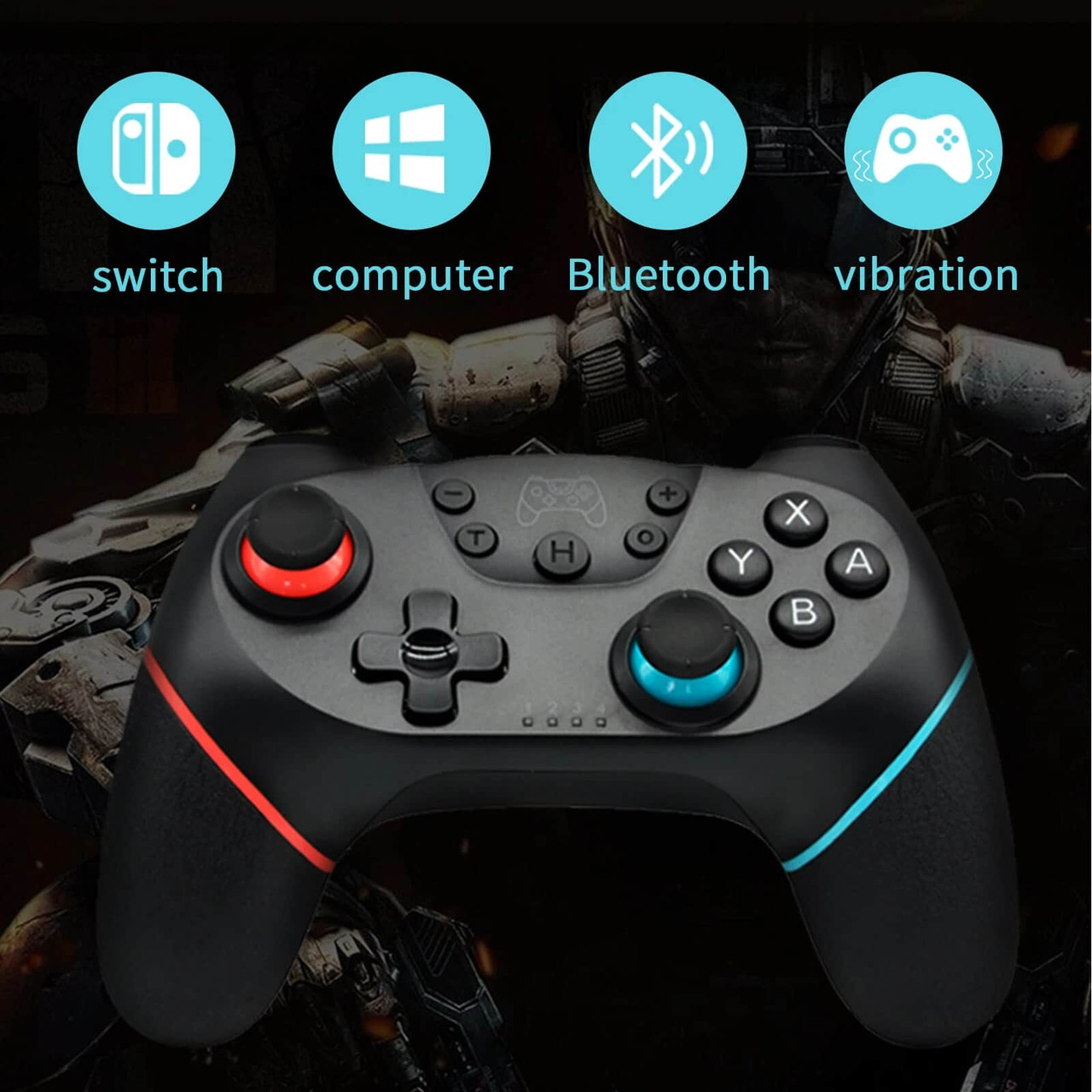 Bluetooth Wireless Controller Compatible Nintendo Switch Pro Gamepad Compatible Nintendo