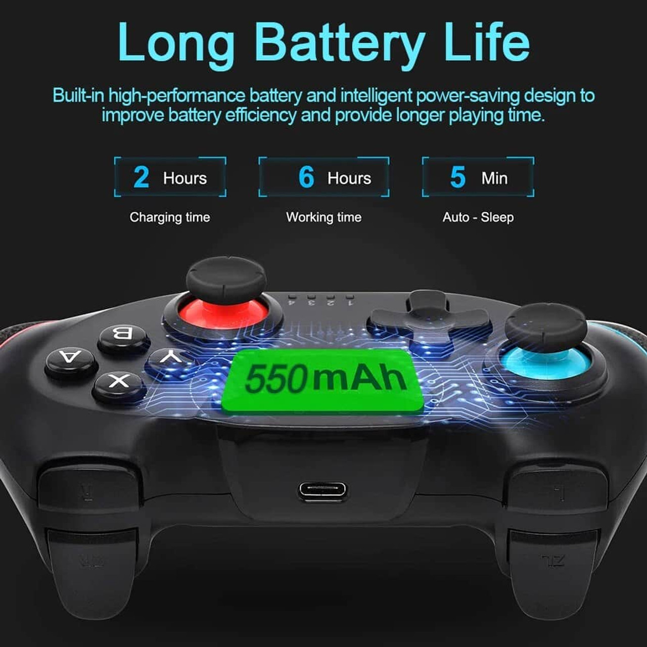Bluetooth Wireless Controller Compatible Nintendo Switch Pro Gamepad Compatible Nintendo
