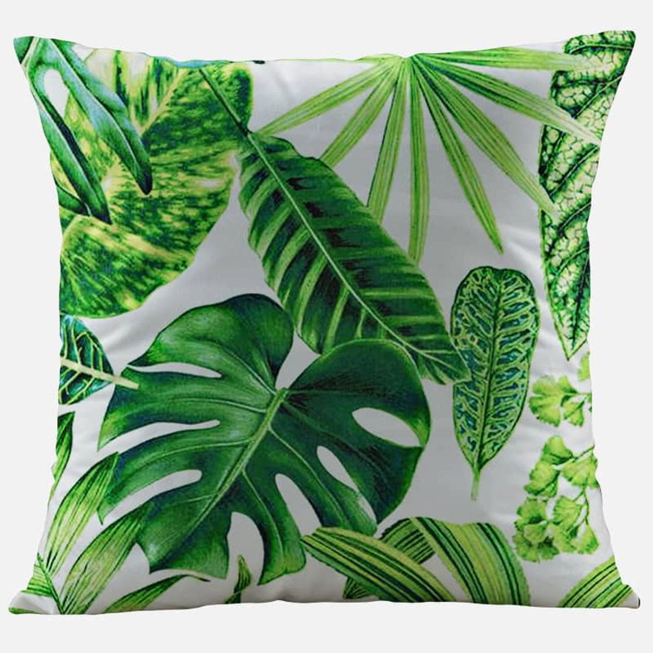 Nordic Style Plant Flower Pillow Waist Pillowcase