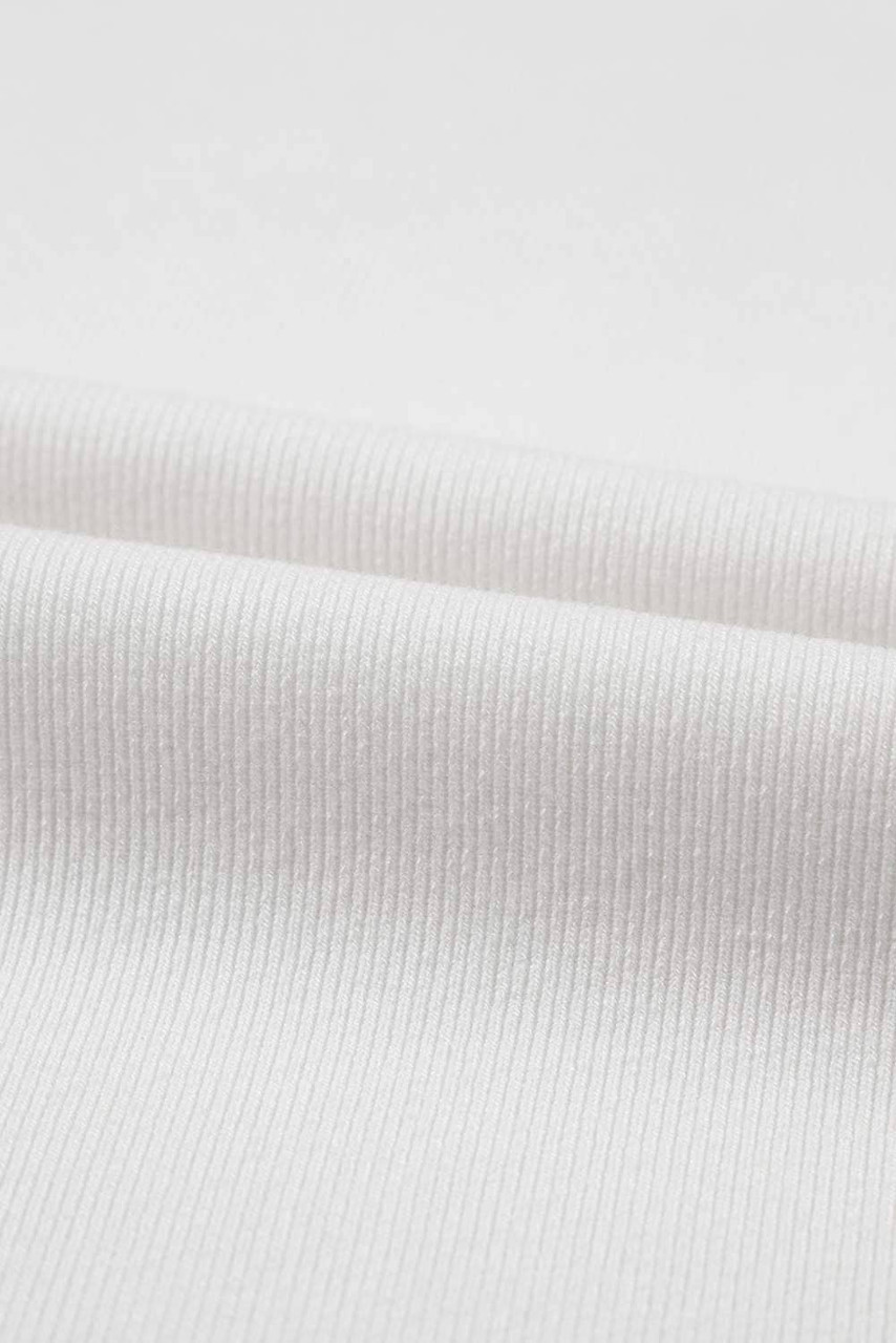 White Contrast Ricrac Floral Sleeve Top White Contrast Ricrac Floral Sleeve Top