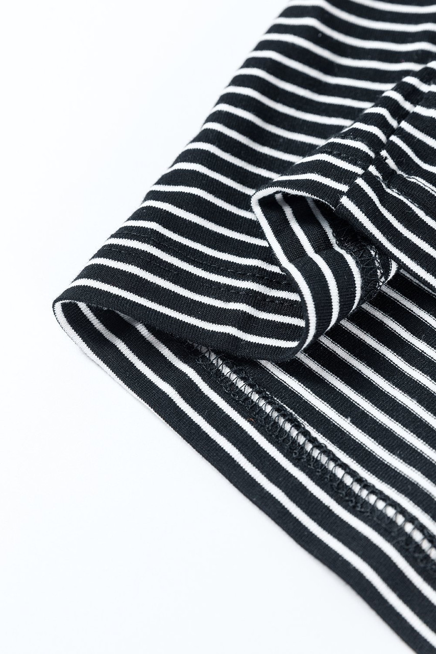 Black white Striped Print Buttoned Wide Leg Sleeveless Jumpsuit Black white Striped Print Buttoned Wide Leg Sleeveless Jumpsuit