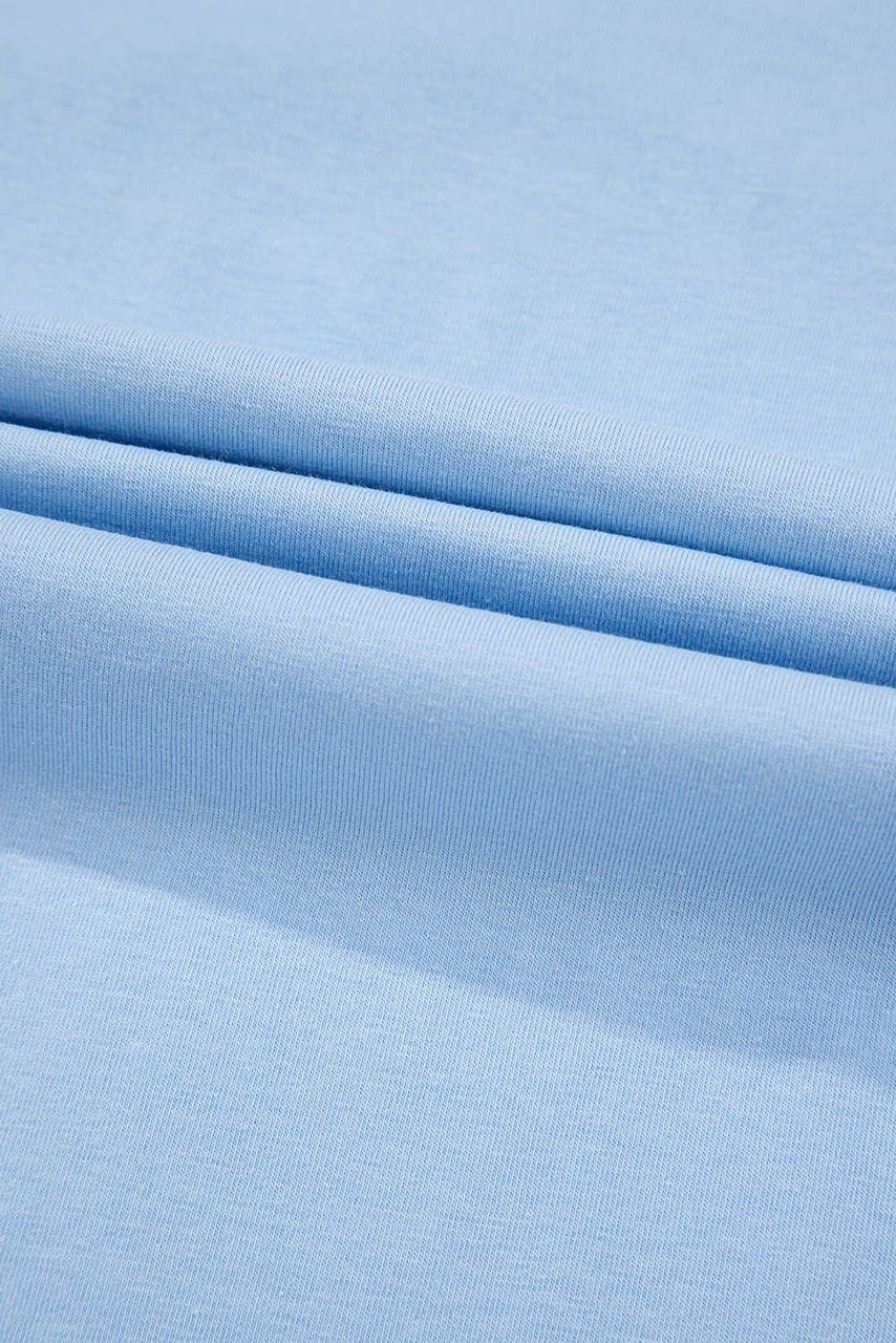 Myosotis Flag Bow Graphic Crewneck Tee