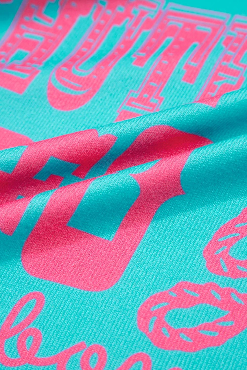 Green Howdy Cowboy Letter Printed Western Fashion Tee