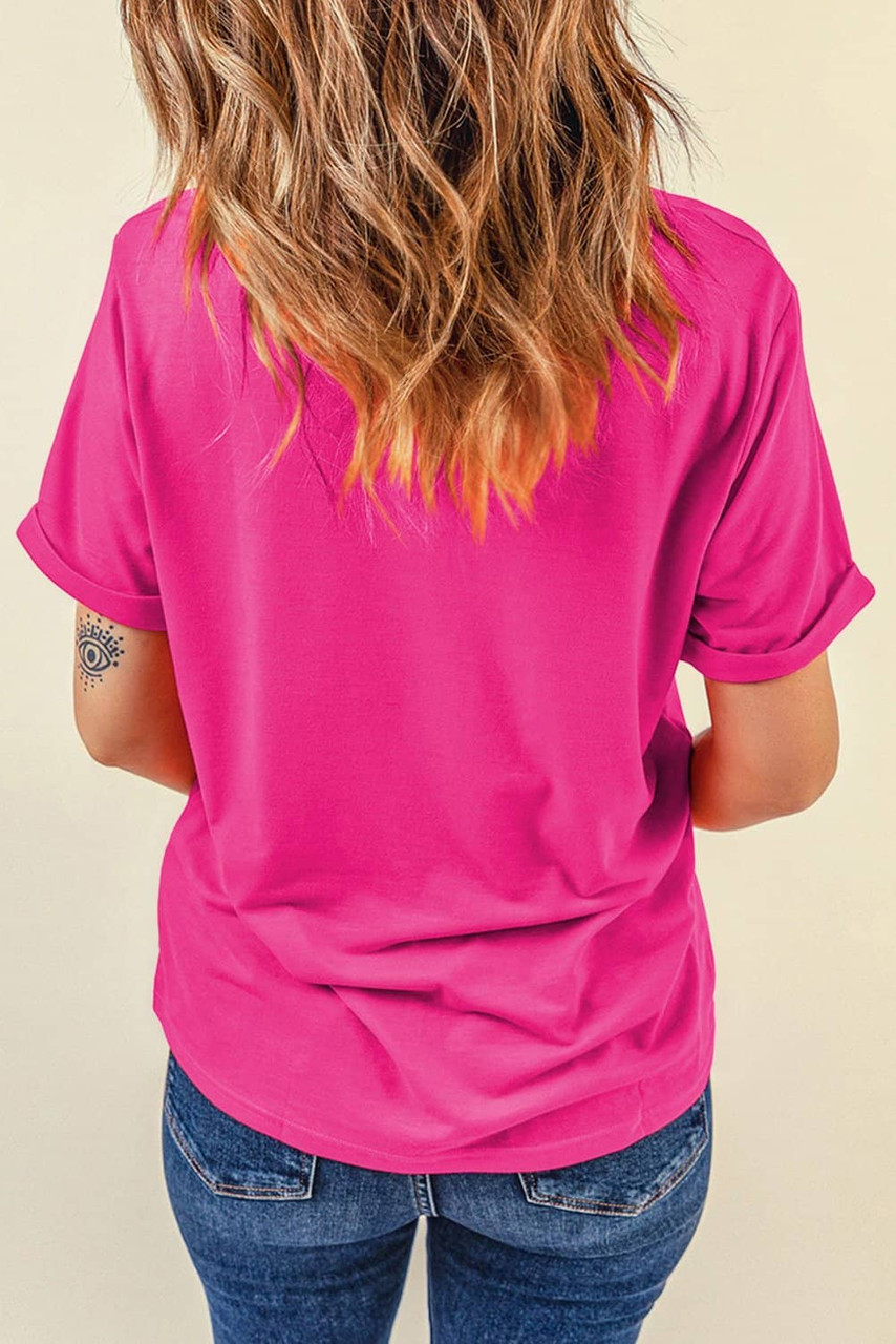 Rose Red Plaid Bubble Gum Rabbit Graphic Eater T Shirt Rose Red Plaid Bubble Gum Rabbit Graphic Eater T Shirt