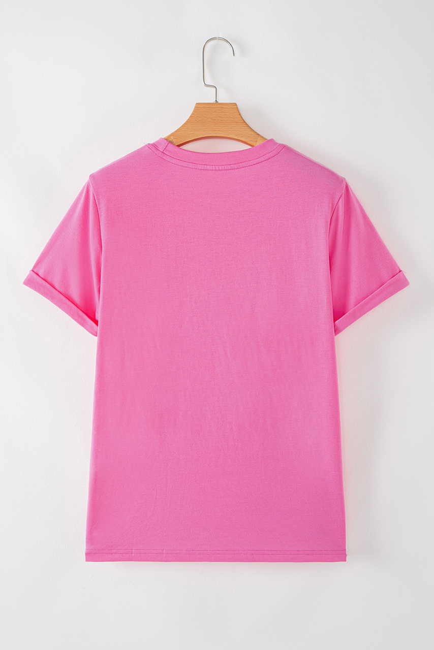 Sachet Pink Nashville WORLD TOUR Music City Guitarist Graphic Tee