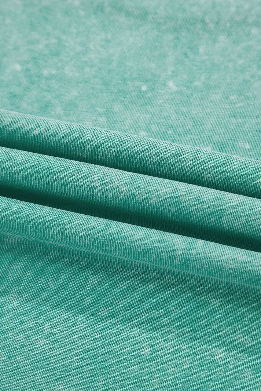 Sea Green Mineral Wash Tank Mini Dress with Pockets Sea Green Mineral Wash Tank Mini Dress with Pockets