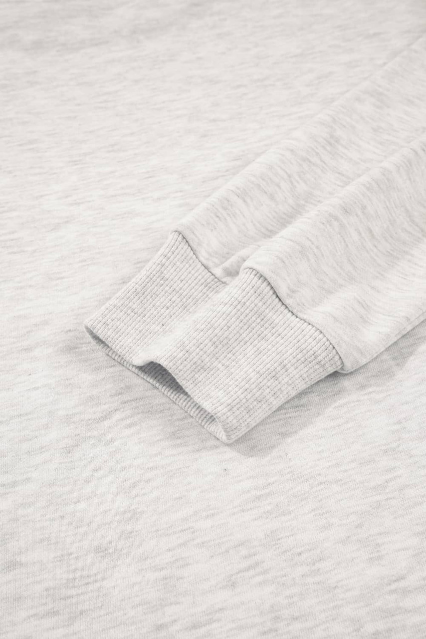 Blue Vintage Washed GAME DAY Graphic Baggy Sweatshirt