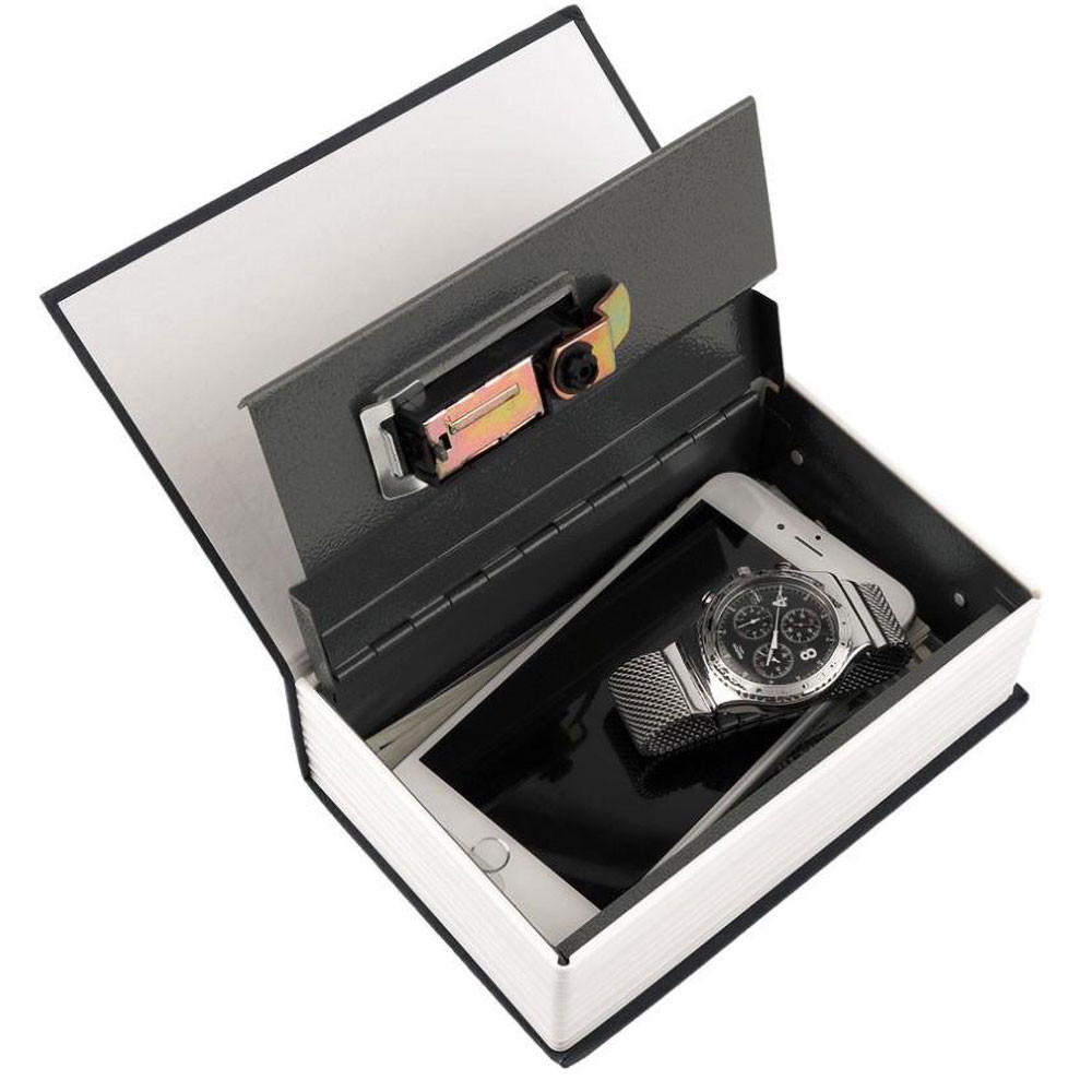 Key Locking Book Safe