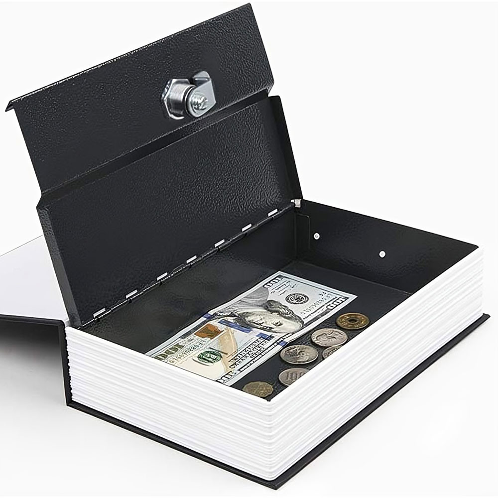 Key Locking Book Safe
