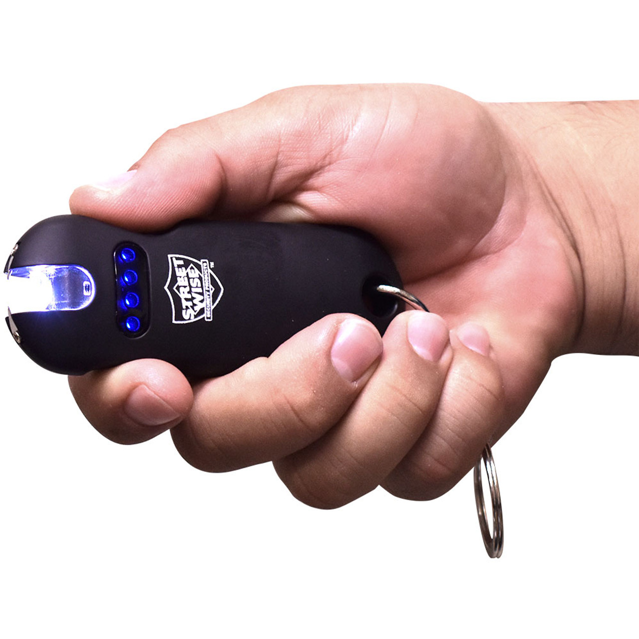 SMART 24,000,000* Keychain Stun Gun Black