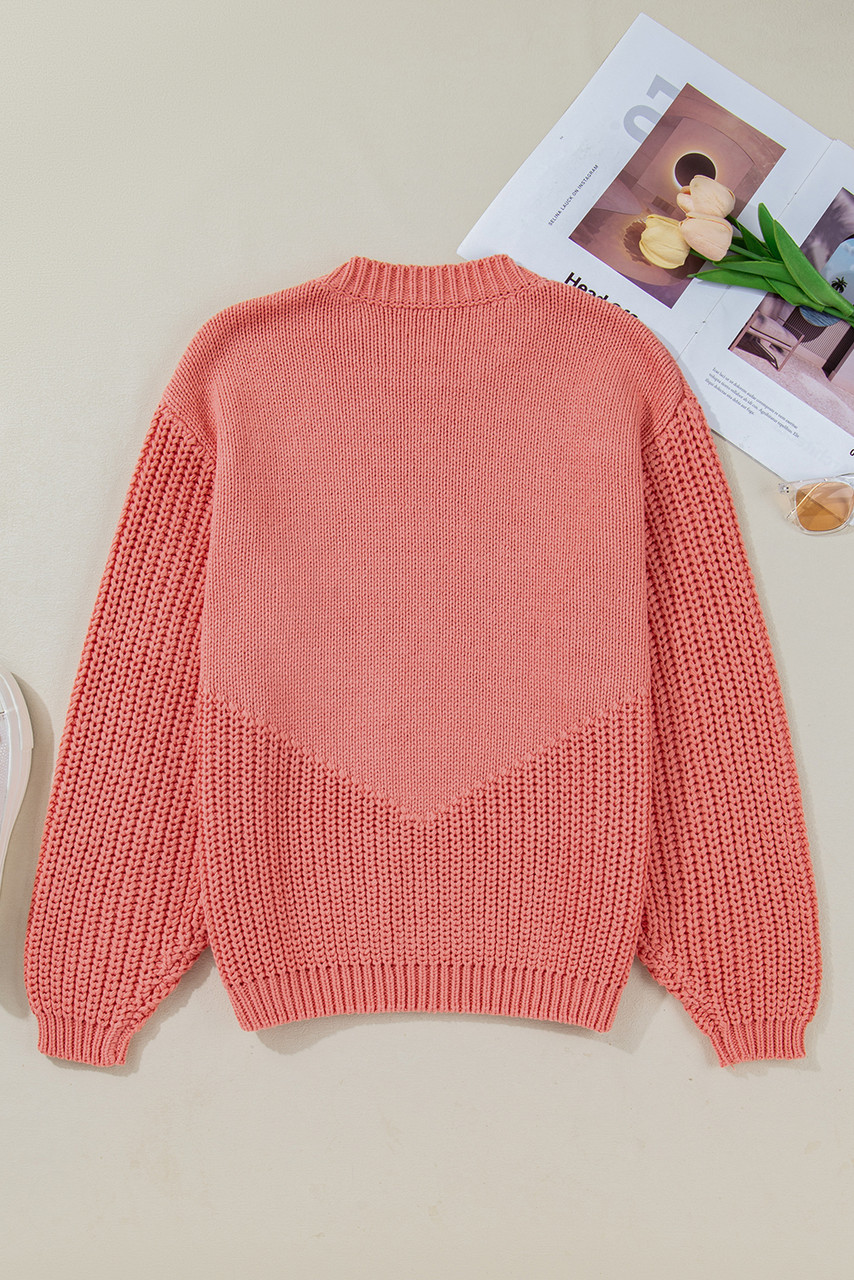 Blossom Pumpkin Embroidered Thanksgiving Holiday Sweater