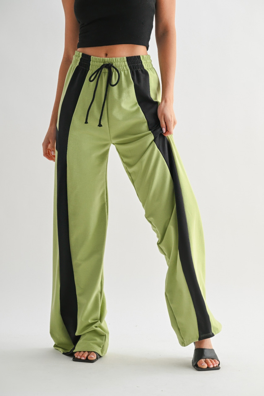 Color Block Wide Leg Lounge Pants Color Block Wide Leg Lounge Pants