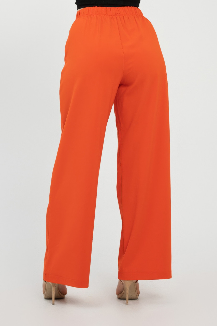 Front Button Fold-over Inside Zipper Pants Front Button Fold-over Inside Zipper Pants