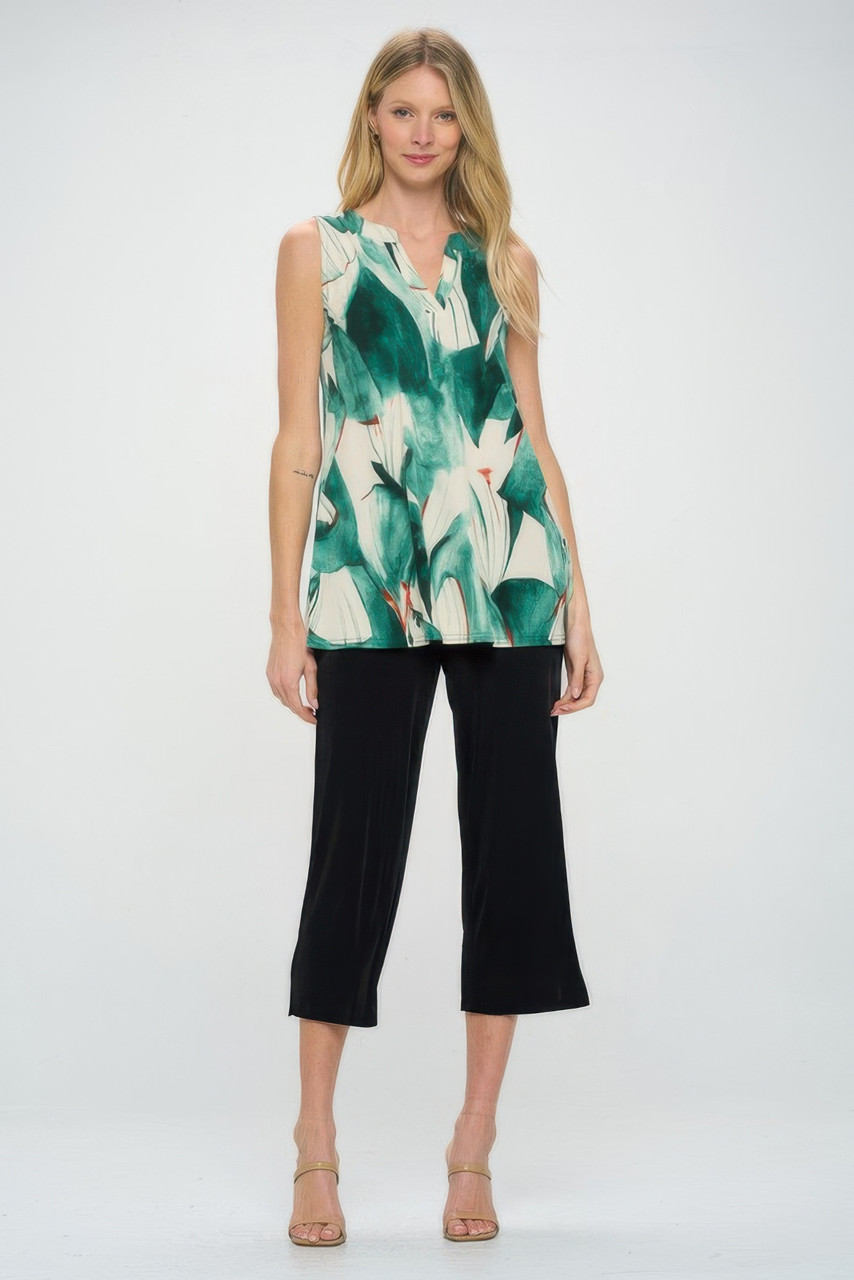 Hit Notch Neck Tank Top