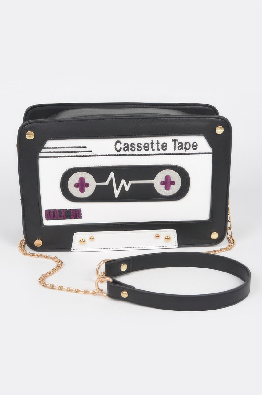 Cassette Tape Novelty Bag