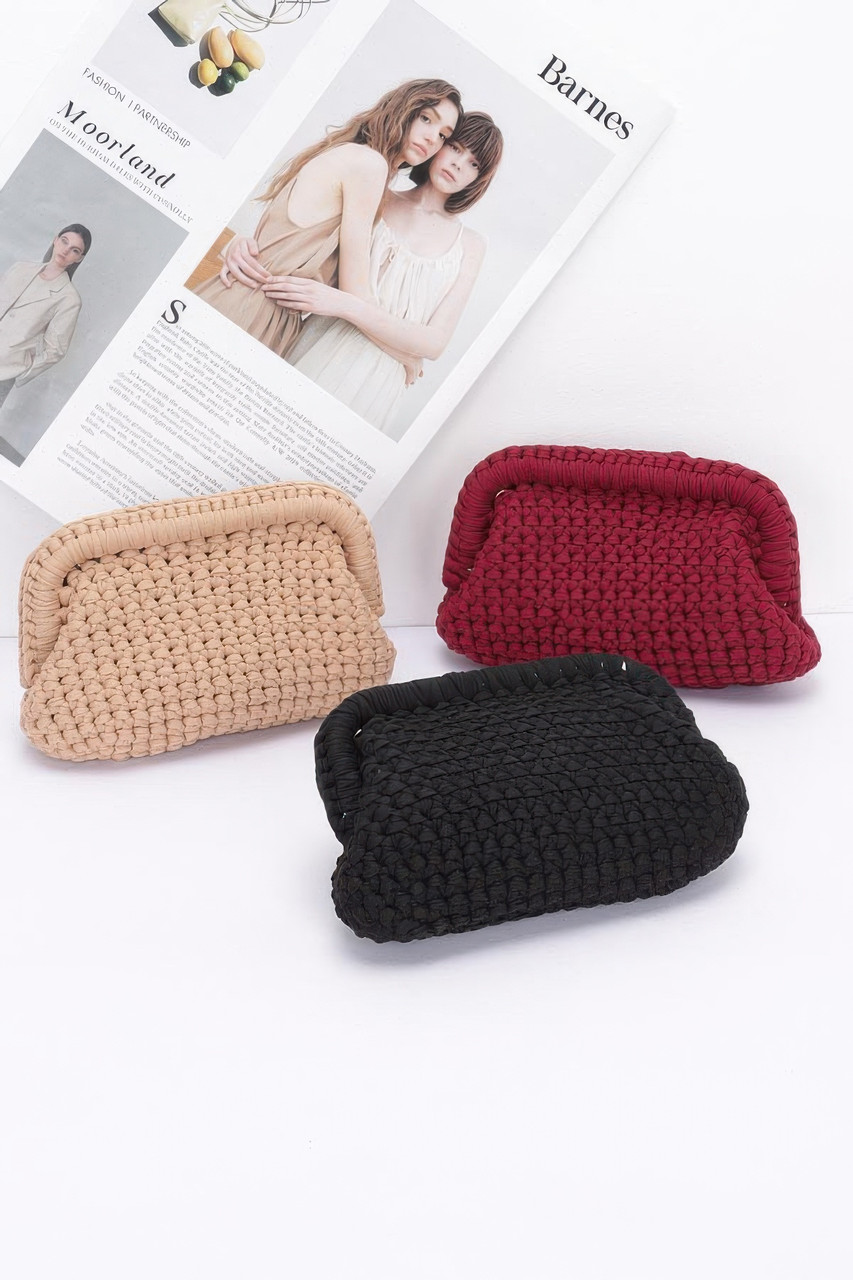 Cotton Braided Clutch