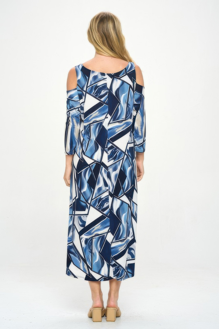 Hit Open Shoulder Long Dress