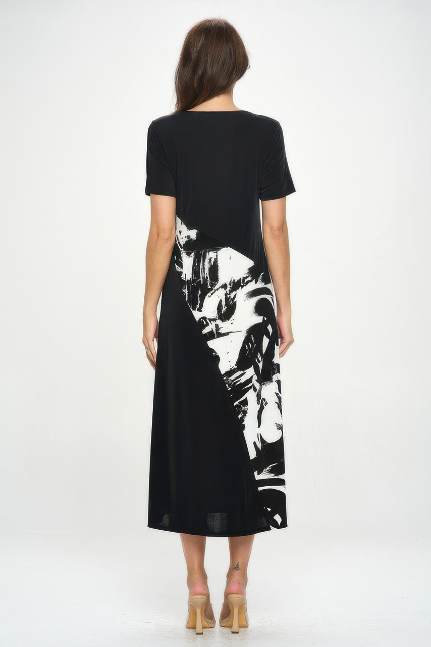 Bns Contrast Maxi Dress