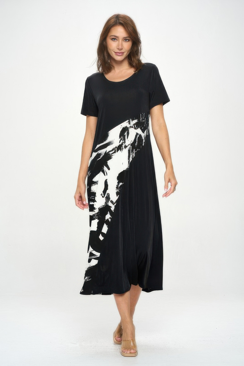 Bns Contrast Maxi Dress