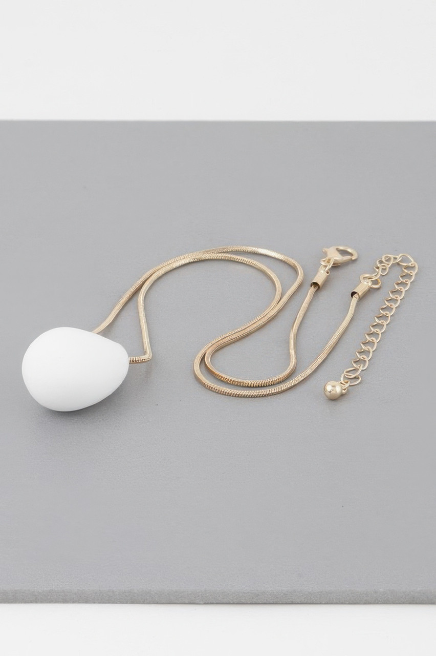 Yin Teardrop Necklace-54213