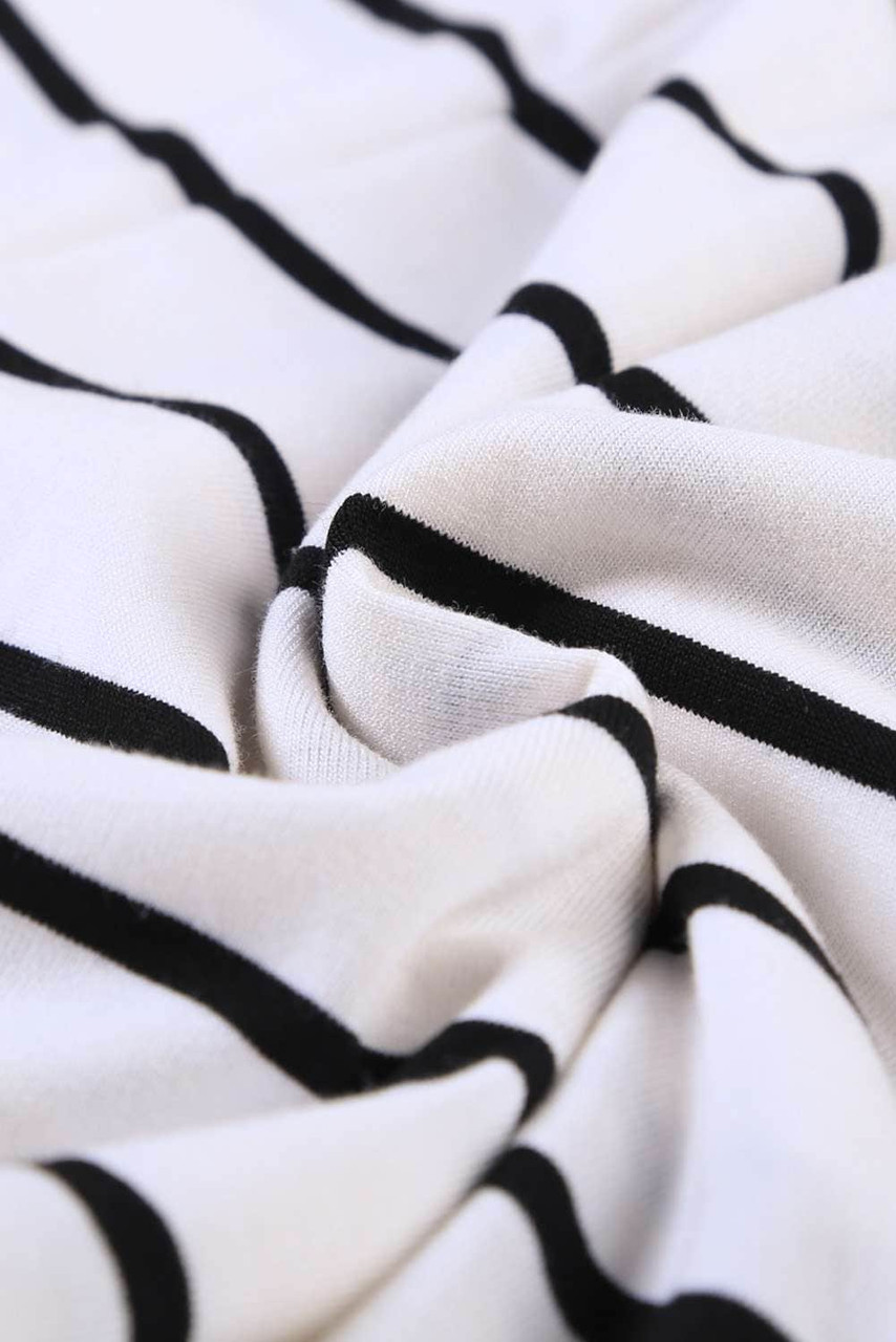 Striped Sleeveless Lounging Romper