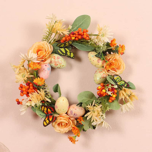 Easter Wreath Nordic Home Party Decorations Door Pendant