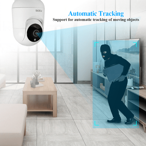 Fuers 3MP IP Camera Tuya Smart Home Indoor WiFi Wireless Surveillance