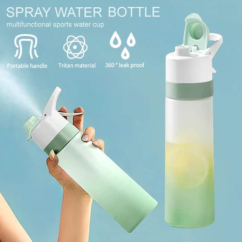 700ml Spray Water Bottle For Outdoor Sport Gym Large Capacity
