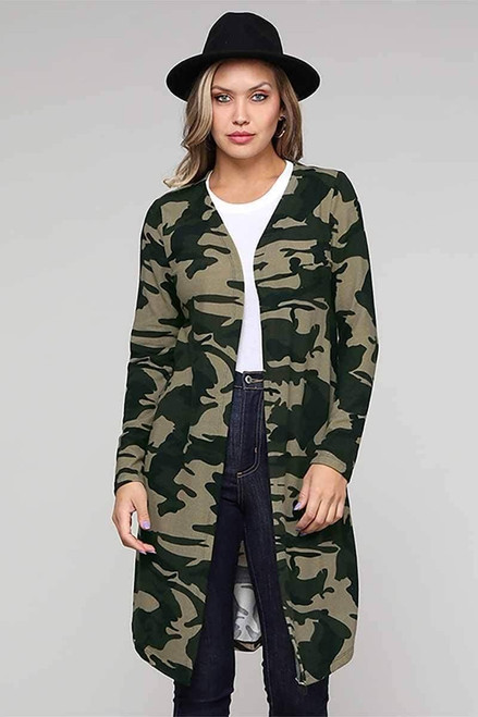 Leopard Print Long Cardigan For Women Leopard Print Long Cardigan For Women