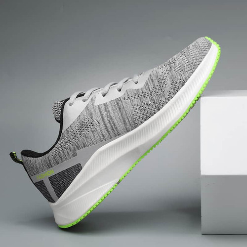 Mesh Single Shoes Breathable Casual Sports Shoes Men's Flying Knitting Mesh Single Shoes Breathable Casual Sports Shoes Men's Flying Knitting