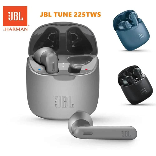JBL TUNE 225 TWS Wireless Bluetooth Earphones JBL T225TWS Stereo Earbuds Bass Sound