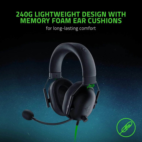 Razer BlackShark V2 X Wired Gaming Headset: 7.1 Surround Sound- Game For PS4,PS5 Razer BlackShark V2 X Wired Gaming Headset: 7.1 Surround Sound- Game For PS4,PS5
