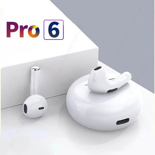 Pro 6 TWS Wireless Bluetooth Earphones Mini Pods Earbuds Earphone Headset For Xiaomi Android Apple iPhone Headphone Pro 6 TWS Wireless Bluetooth Earphones Mini Pods Earbuds Earphone Headset For Xiaomi Android Apple iPhone Headphone