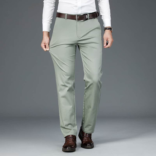 Men's Middle-aged Loose Business Casual Pants Men's Middle-aged Loose Business Casual Pants