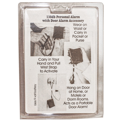 4 IN 1 130db PERSONAL ALARM WITH LIGHT