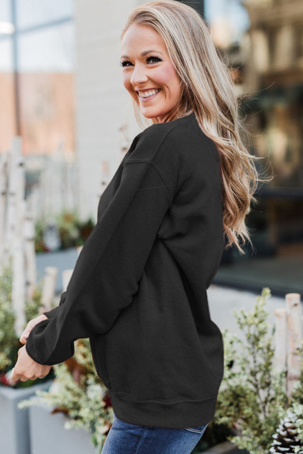 Black Its A Good Day To Play Pickleball Cute Graphic Sweatshirt