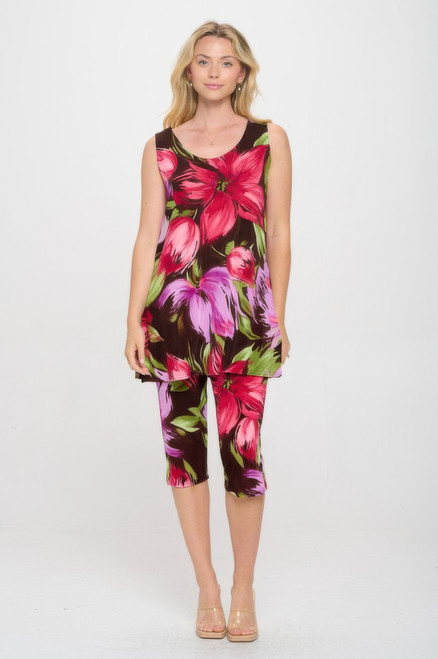 Bns Tank Capri Pants Set