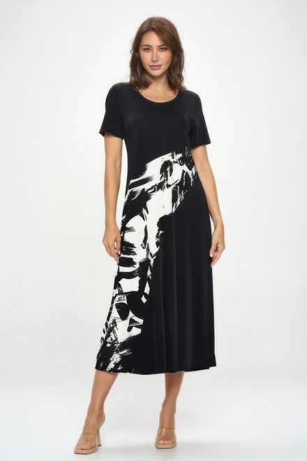 Bns Contrast Maxi Dress