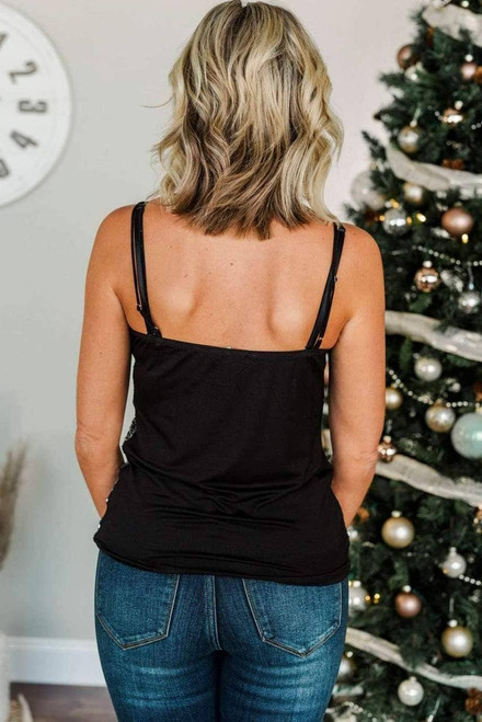 Gray Sequin Tank Top Gray Sequin Tank Top